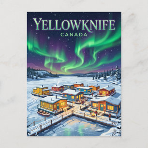 Yellowknife Canada Briefkaart