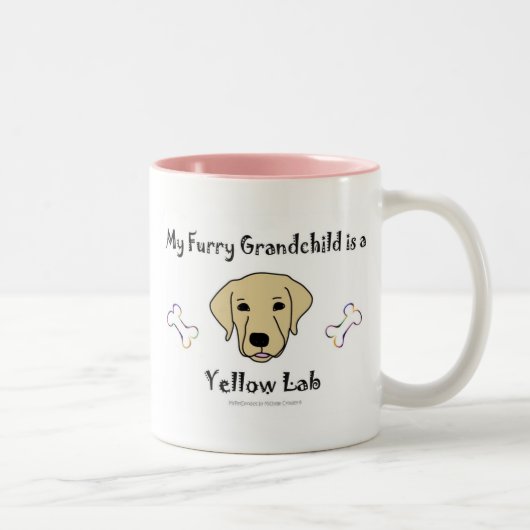 YellowLab Tweekleurige Koffiemok (Rechts)