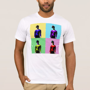 Yellowman, Tealman, Greenman, Pinkman T-shirt