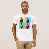 Yellowman, Tealman, Greenman, Pinkman T-shirt (Voorkant volledig)