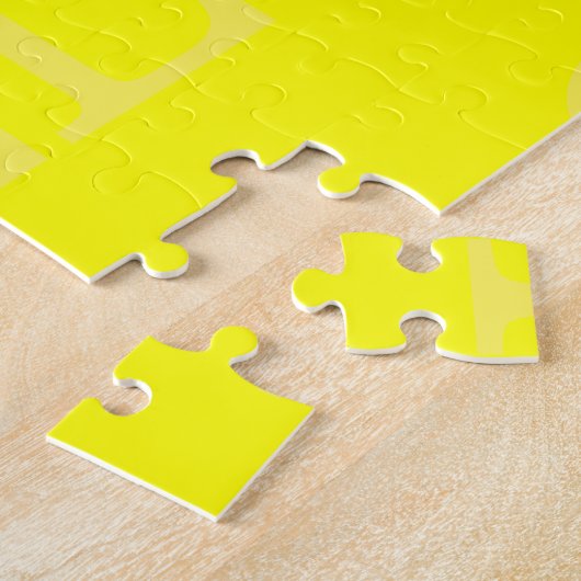 yellows puzzel (Zijkant)