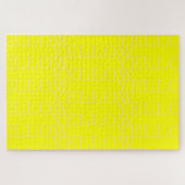 yellows puzzel (Horizontaal)