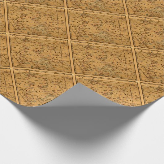 Yellowstone 1880 cadeaupapier (Hoek)