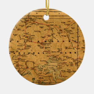 Yellowstone 1880 keramisch ornament