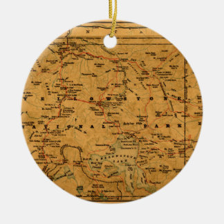 Yellowstone 1880 keramisch ornament