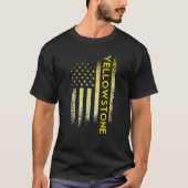 Yellowstone American Flag T-shirt (Voorkant)
