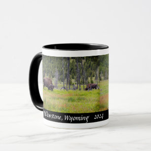 Yellowstone - Amerikaanse Bizon - Designer Koffie Mok