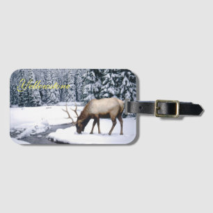 Yellowstone Bagage Label-Eland Bagagelabel