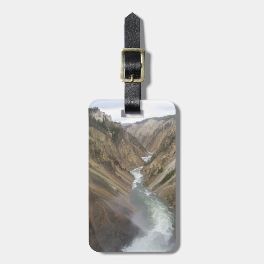 Yellowstone Bagagelabel (Voorkant verticaal)