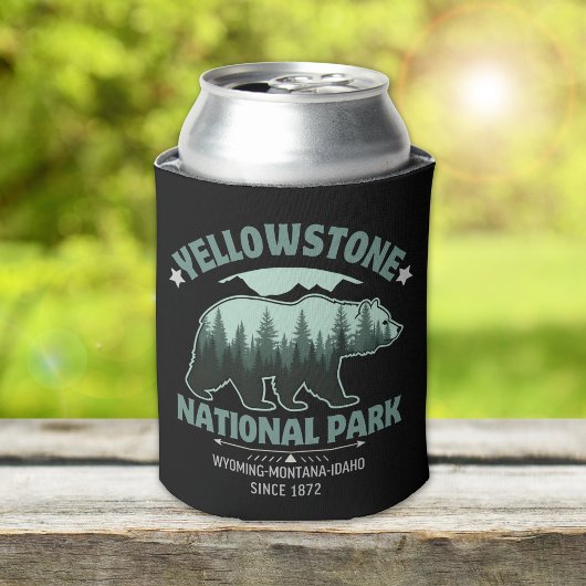 Yellowstone Bear – Keep It Chill, Stay Wild Blikjeskoeler