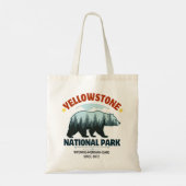 Yellowstone Bear Tote – Wild & Free Adventure Styl Bag (Achterkant)