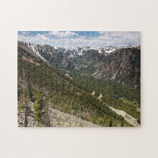 Yellowstone Beartooth Pass Legpuzzel (Horizontaal)