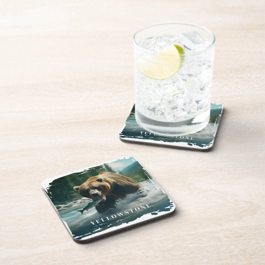 Yellowstone Beer Beverage Coaster Bier Onderzetter (Rechterzijde)