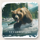 Yellowstone Beer Beverage Coaster Bier Onderzetter (Voorkant)