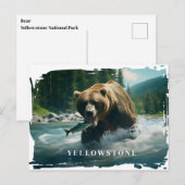 Yellowstone Beer Briefkaart (Voorkant / Achterkant)