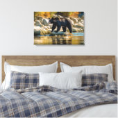 Yellowstone Beer Canvas Art (Insitu (Slaapkamer))