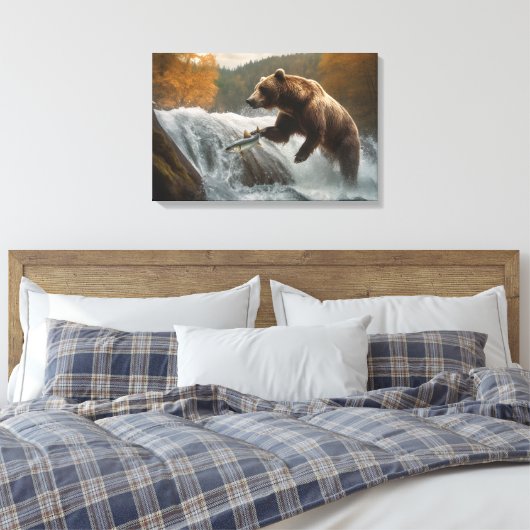 Yellowstone Beer Canvas Art (Insitu (Slaapkamer))