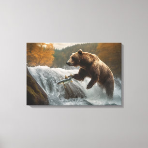 Yellowstone Beer Canvas Art