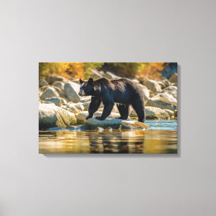 Yellowstone Beer Canvas Art Afdruk