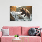 Yellowstone Beer Canvas Art Afdruk (Insitu (Woonkamer))