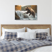 Yellowstone Beer Canvas Art Afdruk (Insitu (Slaapkamer))