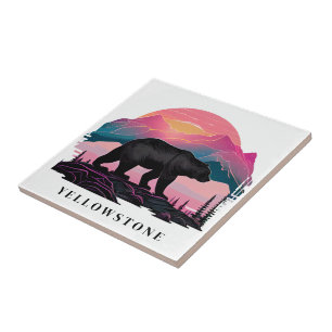 Yellowstone Beer Keramische Tegel Tegeltje