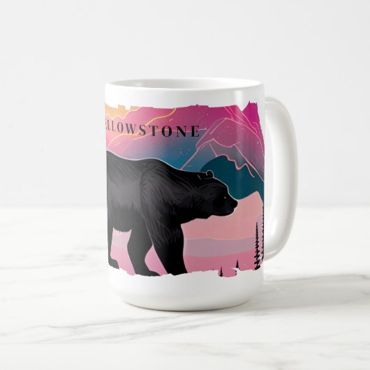 Yellowstone Beer Mok (Voorkant rechts)