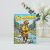 Yellowstone Beer Ranger  Briefkaart (Staand voorkant)