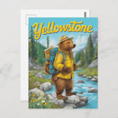 Yellowstone Beer Ranger  Briefkaart (Voorkant / Achterkant)