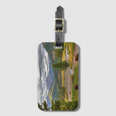 Yellowstone Bison Bagagelabel (Voorkant (verticaal))