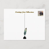 Yellowstone Bison Briefkaart (Achterkant)