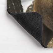 Yellowstone Bison Bull in Winter - Gepersonaliseer Muismat (Hoek)