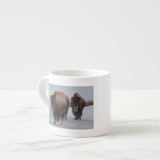 Yellowstone Bison Espresso Kop (Links)