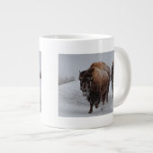 Yellowstone Bison Grote Koffiekop (Voorkant rechts)