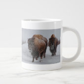Yellowstone Bison Grote Koffiekop (Rechts)