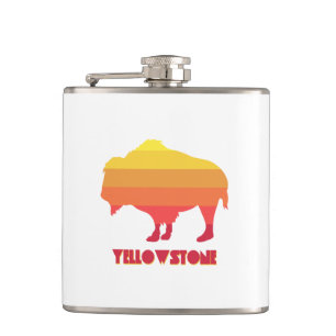 Yellowstone Bison Heupfles