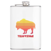 Yellowstone Bison Heupfles (Voorkant)
