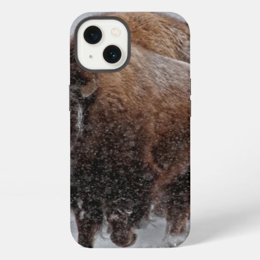Yellowstone Bison iPhone Hoesje (Achterkant)