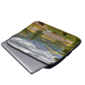 Yellowstone Bison Laptop Sleeve (Voorkant onderkant)