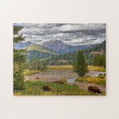 Yellowstone Bison Legpuzzel (Horizontaal)