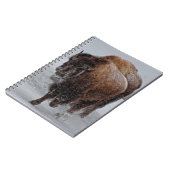 Yellowstone Bison Notitieboek (Linkerzijde)