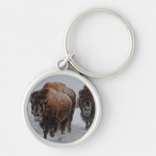 Yellowstone Bison Sleutelhanger