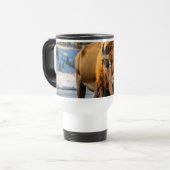 Yellowstone Bison Travel Mug Reisbeker (Voorkant links)