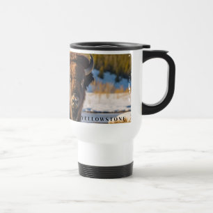 Yellowstone Bison Travel Mug Reisbeker