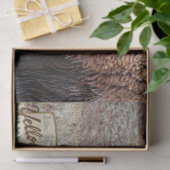 Yellowstone Bizon met Parklogo Tissuepapier (Geschenk)