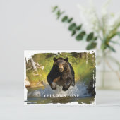 Yellowstone Black Beer Briefkaart (Staand voorkant)