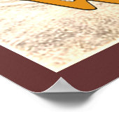  Yellowstone Black Beer en toerist Poster (Hoek)