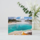 YELLOWSTONE-BRIEFKAART BRIEFKAART (Staand voorkant)