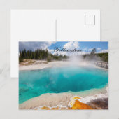 YELLOWSTONE-BRIEFKAART BRIEFKAART (Voorkant / Achterkant)