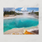 YELLOWSTONE-BRIEFKAART BRIEFKAART (Voorkant)